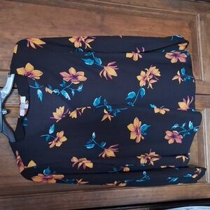 TAG floral long sleeves blouse